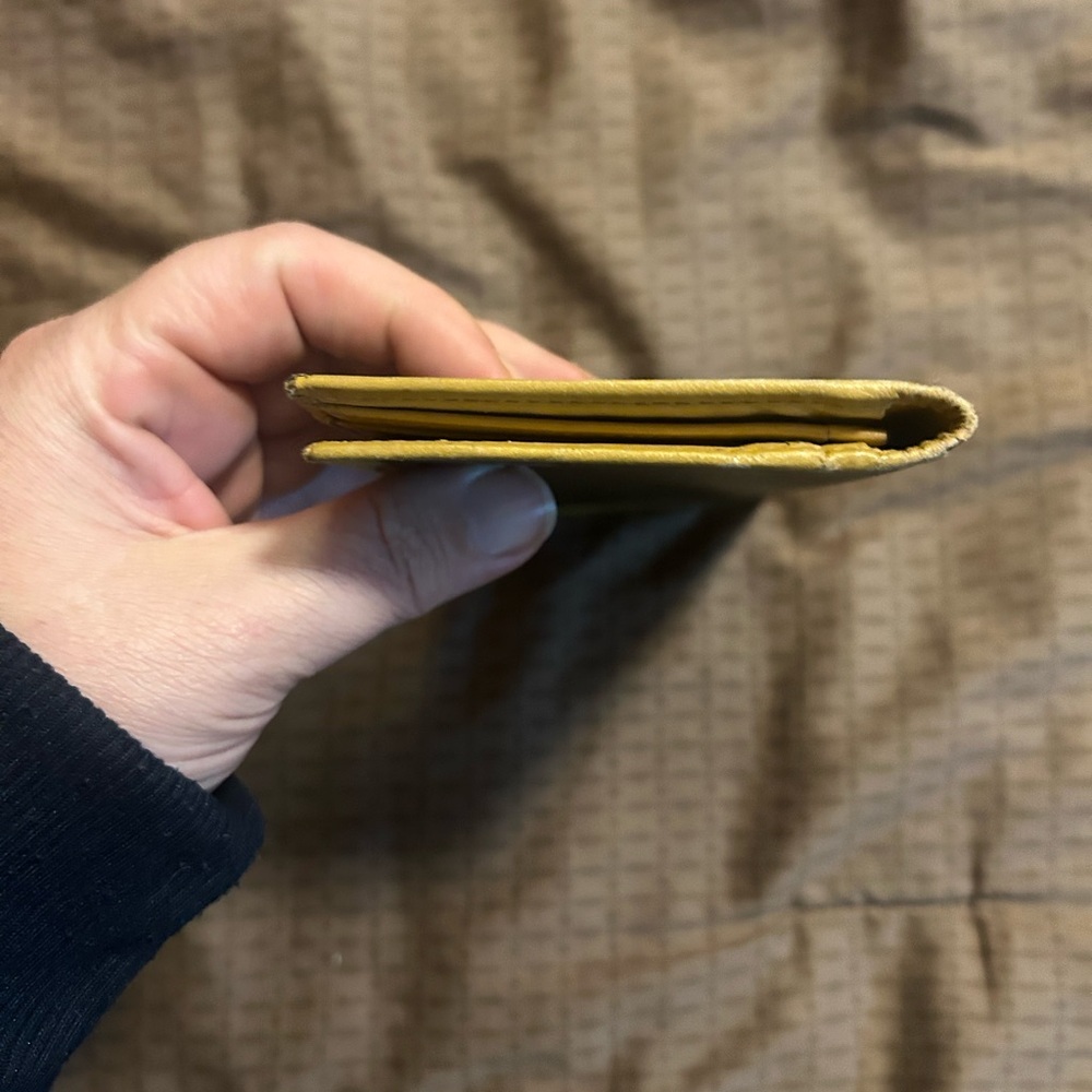 vintage Celine Macadam canvas long bifold wallet with leather trim. - Picture 3 of 15
